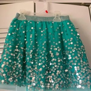 Kids Turquoise Skirt